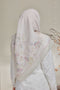 Memories of Joy Printed Luxe Cotton Voile Bawal Square Scarf