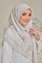 Memories of Joy Printed Luxe Cotton Voile Bawal Square Scarf