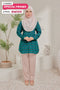 Dira Printed Ironless Tunic Long Top Blouse
