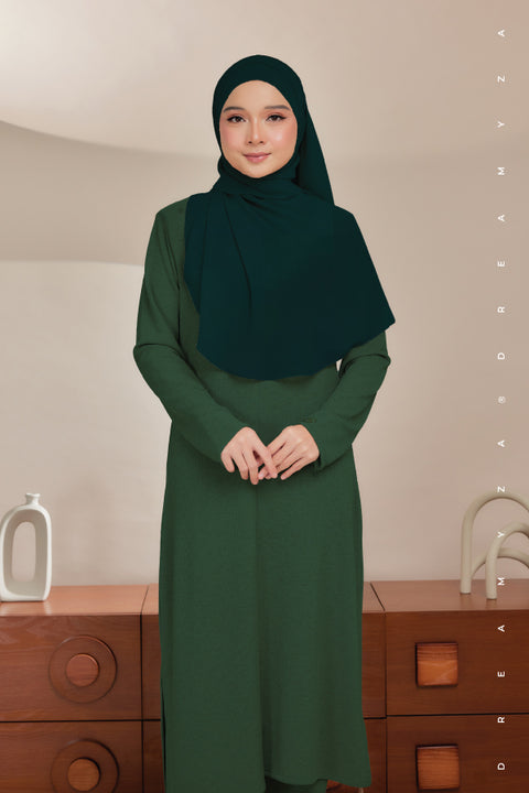 Ella Ironless PolyCotton Knitted Pant Suit