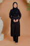 Ella Ironless PolyCotton Knitted Pant Suit