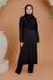 Ella Ironless PolyCotton Knitted Pant Suit