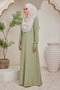 Erra Ironless PolyCotton Knitted Jubah Dress