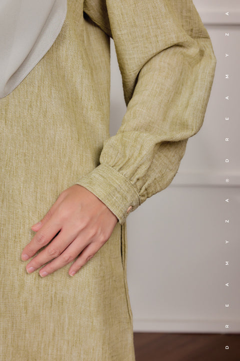 Lyra ironless A-Line Premium Cotton Linen Blouse
