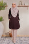 Lana Ironless PolyCotton Knitted Long Top Blouse