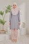 Lily Ironless Cotton Knitted Long Top Blouse.