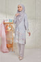 Mysa Printed Exclusive Heavy Chiffon Long Blouse