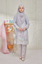 Mysa Printed Exclusive Heavy Chiffon Long Blouse
