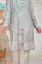 Mysa Printed Exclusive Heavy Chiffon Long Blouse