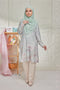 Mysa Printed Exclusive Heavy Chiffon Long Blouse