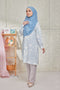 Mysa Printed Exclusive Heavy Chiffon Long Blouse