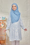 Mysa Printed Exclusive Heavy Chiffon Long Blouse