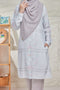 Mysa Printed Exclusive Heavy Chiffon Long Blouse