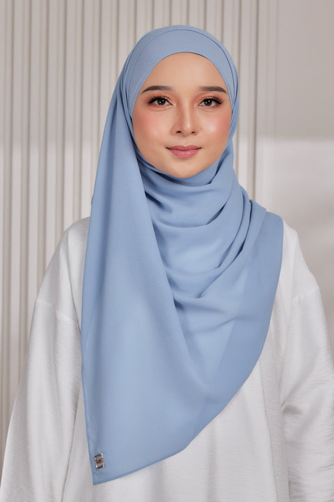 Myza Deluxe Heavy Chiffon Shawl Tudung