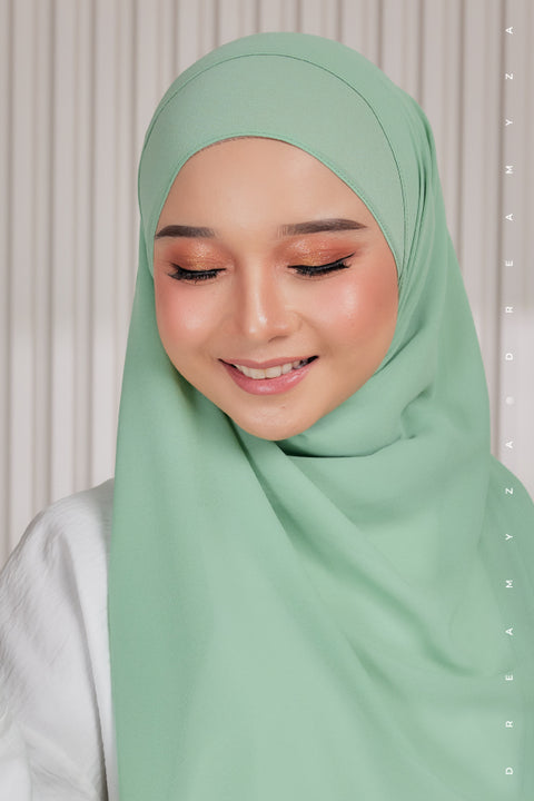 Myza Deluxe Heavy Chiffon Shawl Tudung