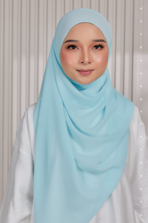 Myza Deluxe Heavy Chiffon Shawl Tudung