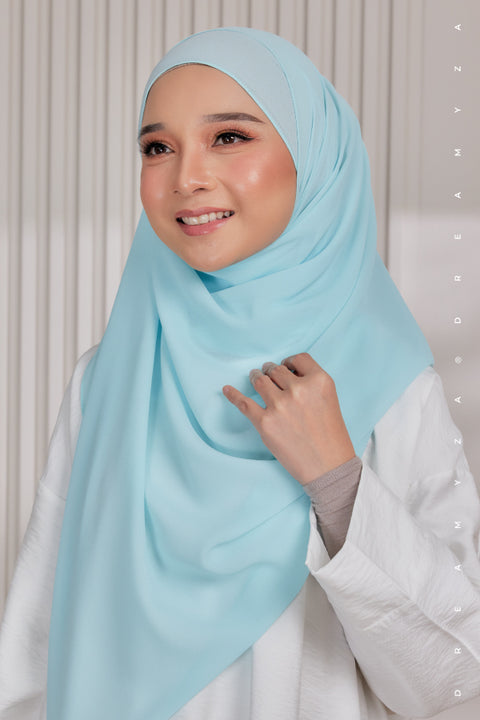 Myza Deluxe Heavy Chiffon Shawl Tudung