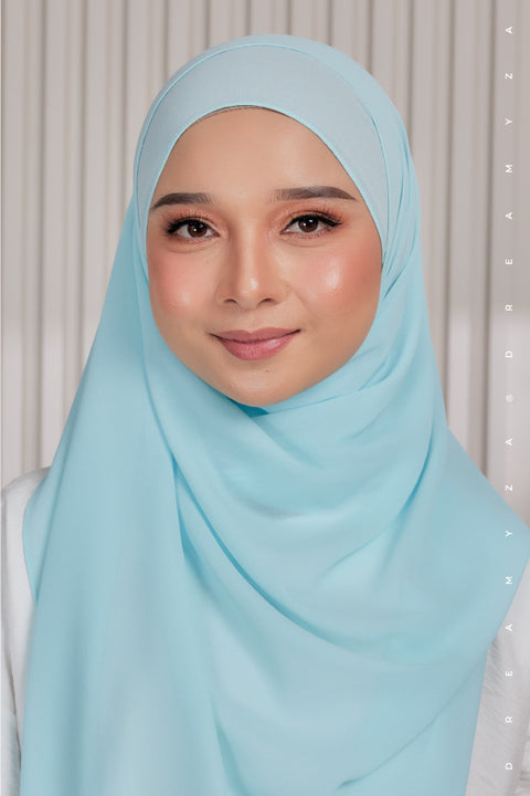 Myza Deluxe Heavy Chiffon Shawl Tudung