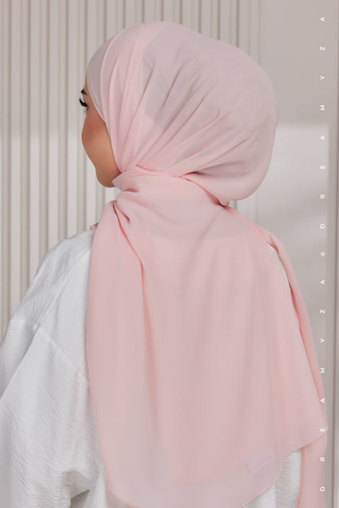 Myza Deluxe Heavy Chiffon Shawl Tudung