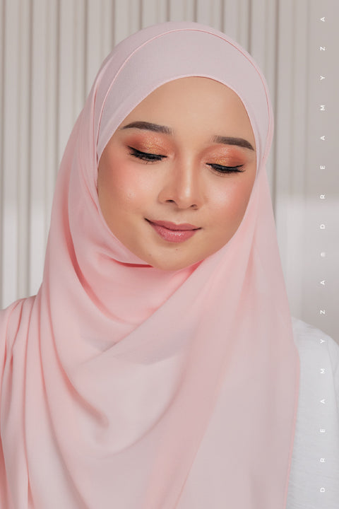 Myza Deluxe Heavy Chiffon Shawl Tudung