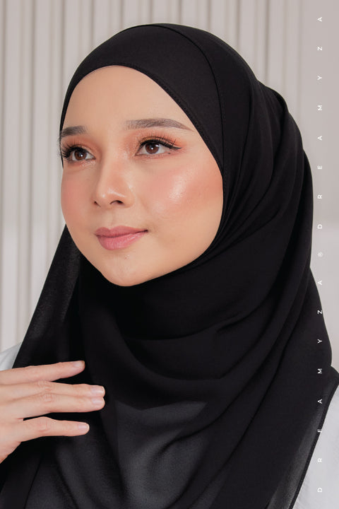 Myza Deluxe Heavy Chiffon Shawl Tudung