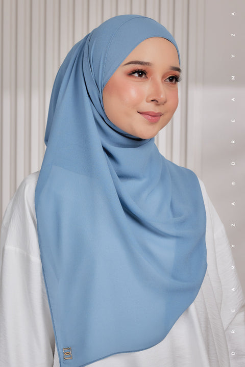 Myza Deluxe Heavy Chiffon Shawl Tudung