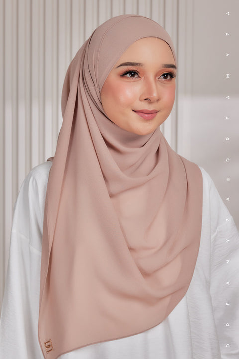Myza Deluxe Heavy Chiffon Shawl Tudung