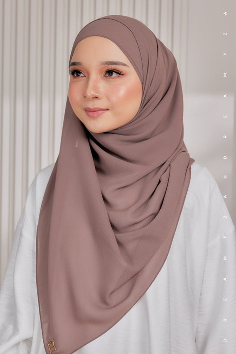 Myza Deluxe Heavy Chiffon Shawl Tudung
