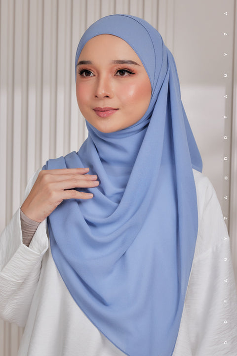 Myza Deluxe Heavy Chiffon Shawl Tudung