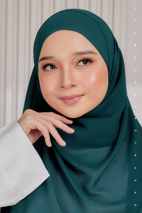 Myza Deluxe Heavy Chiffon Shawl Tudung