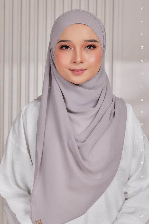 Myza Deluxe Heavy Chiffon Shawl Tudung