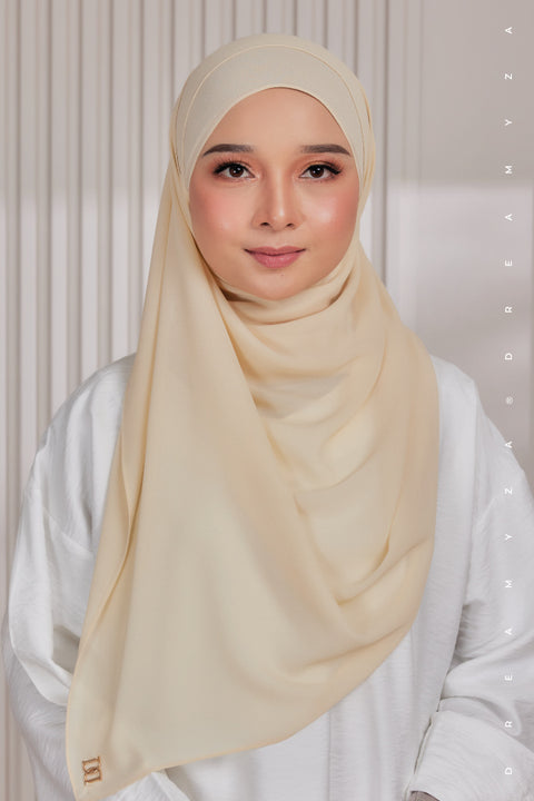 Myza Deluxe Heavy Chiffon Shawl Tudung
