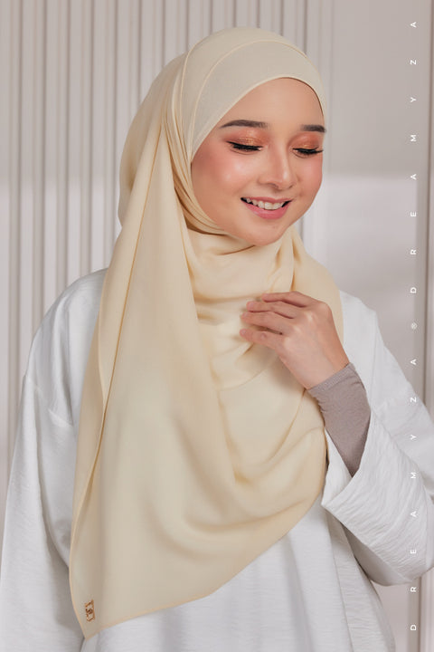 Myza Deluxe Heavy Chiffon Shawl Tudung