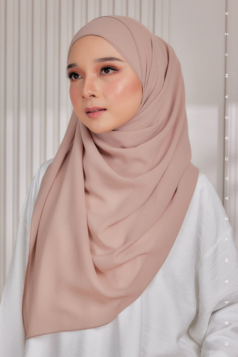 Myza Deluxe Heavy Chiffon Shawl Tudung