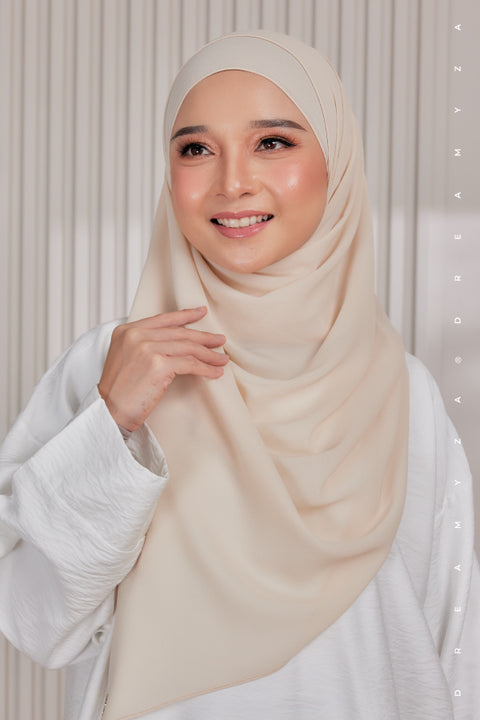 Myza Deluxe Heavy Chiffon Shawl Tudung
