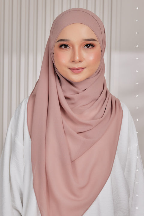 Myza Deluxe Heavy Chiffon Shawl Tudung