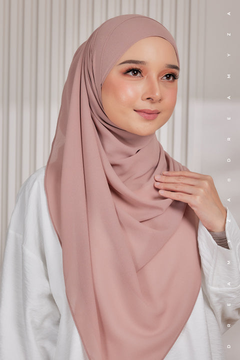 Myza Deluxe Heavy Chiffon Shawl Tudung