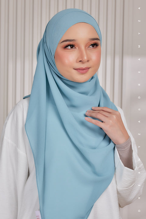 Myza Deluxe Heavy Chiffon Shawl Tudung