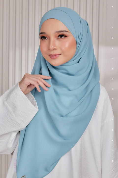 Myza Deluxe Heavy Chiffon Shawl Tudung