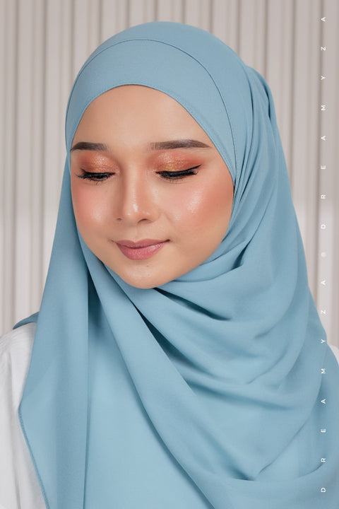 Myza Deluxe Heavy Chiffon Shawl Tudung