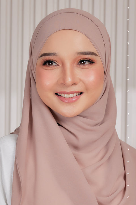 Myza Deluxe Heavy Chiffon Shawl Tudung