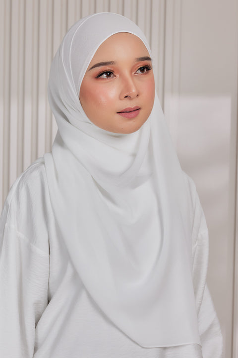 Myza Deluxe Heavy Chiffon Shawl Tudung
