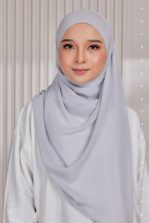Myza Deluxe Heavy Chiffon Shawl Tudung