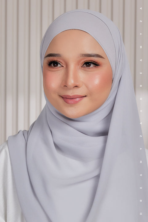 Myza Deluxe Heavy Chiffon Shawl Tudung