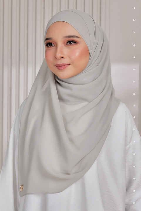 Myza Deluxe Heavy Chiffon Shawl Tudung