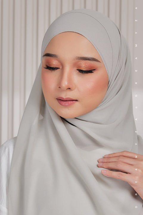 Myza Deluxe Heavy Chiffon Shawl Tudung