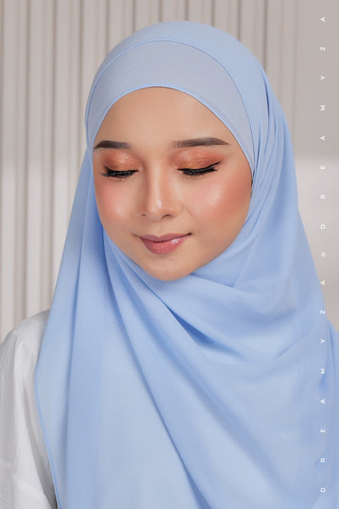 Myza Deluxe Heavy Chiffon Shawl Tudung