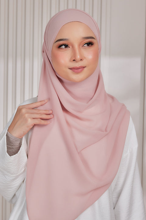 Myza Deluxe Heavy Chiffon Shawl Tudung