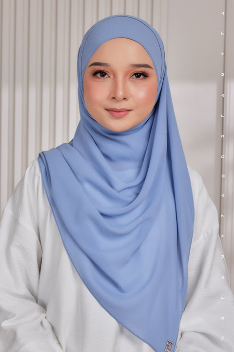 Myza Deluxe Heavy Chiffon Shawl Tudung