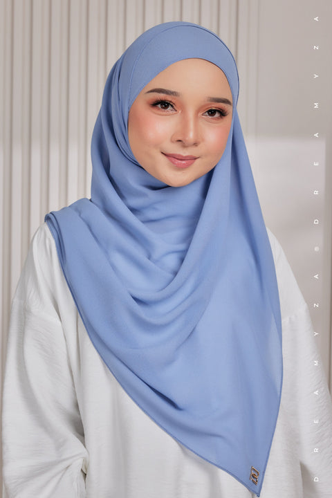 Myza Deluxe Heavy Chiffon Shawl Tudung